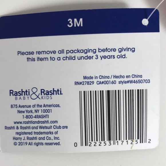 NWT Infant Girls 2 Piece Rashguard Set - Picture 3 of 16